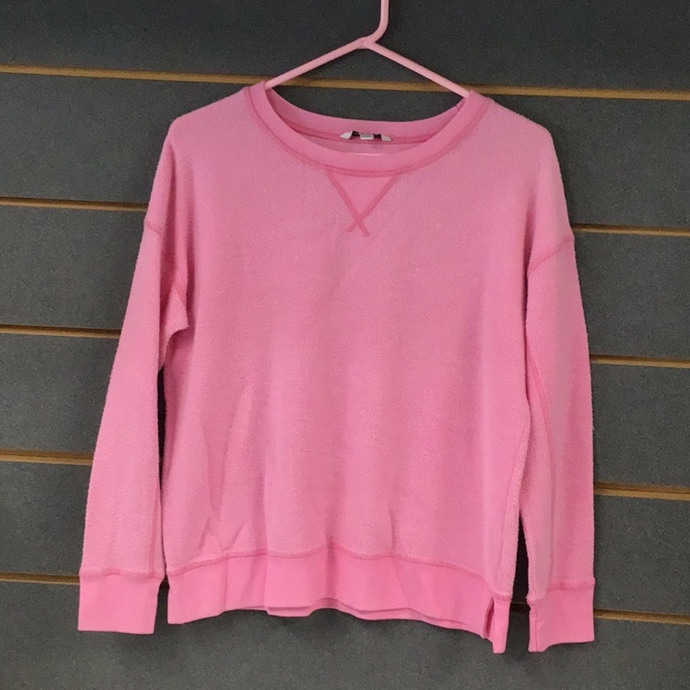 American Eagle Outfitters Pink Crew Neck Sweater
